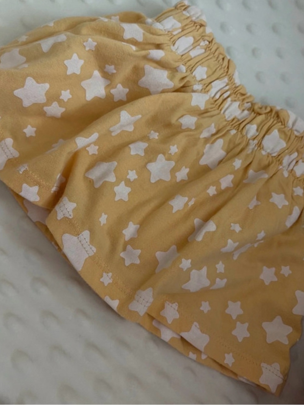 Falls Creek Yellow Star-Print Girls' Skirt